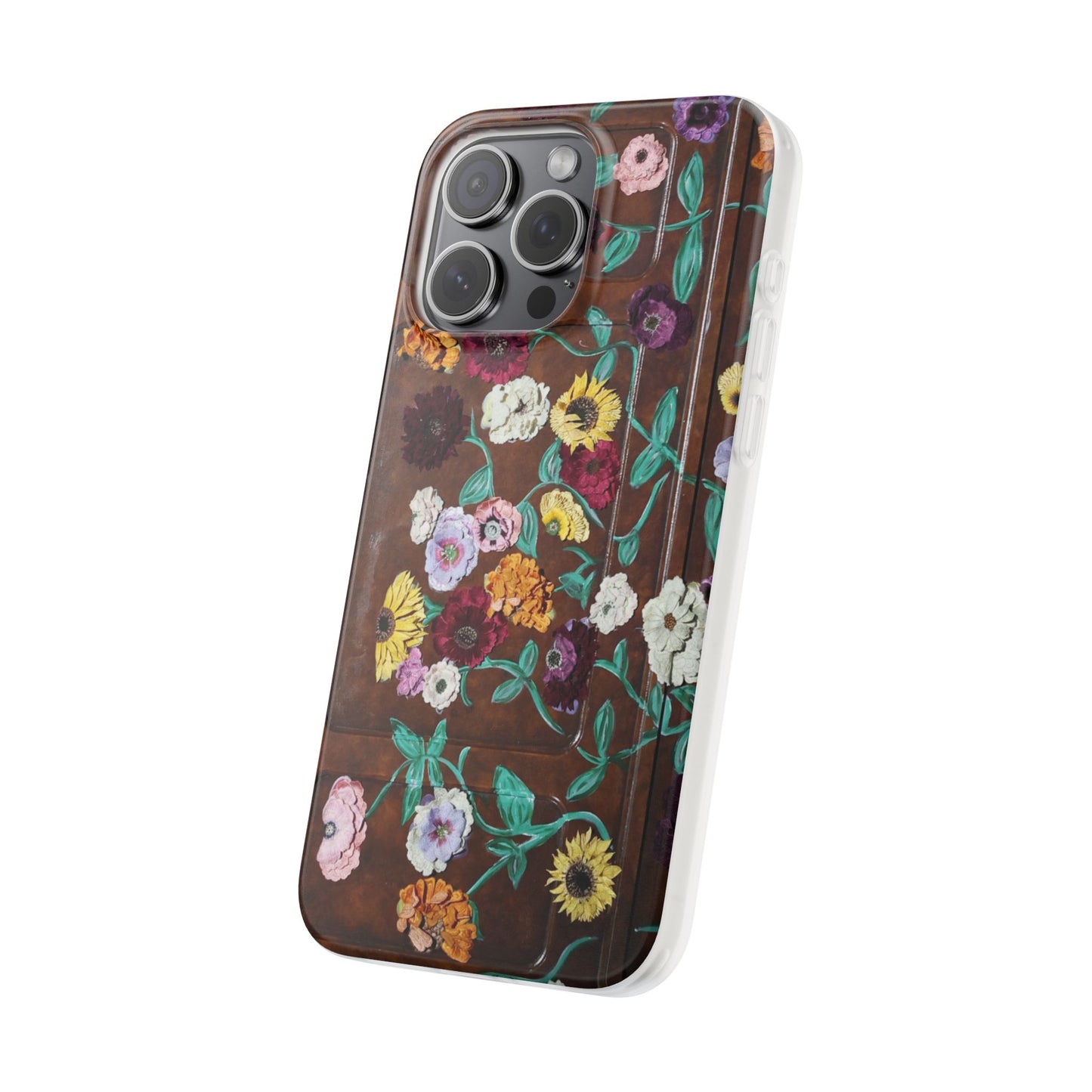 Surprise Song Flower Piano Phone Flexi Cases