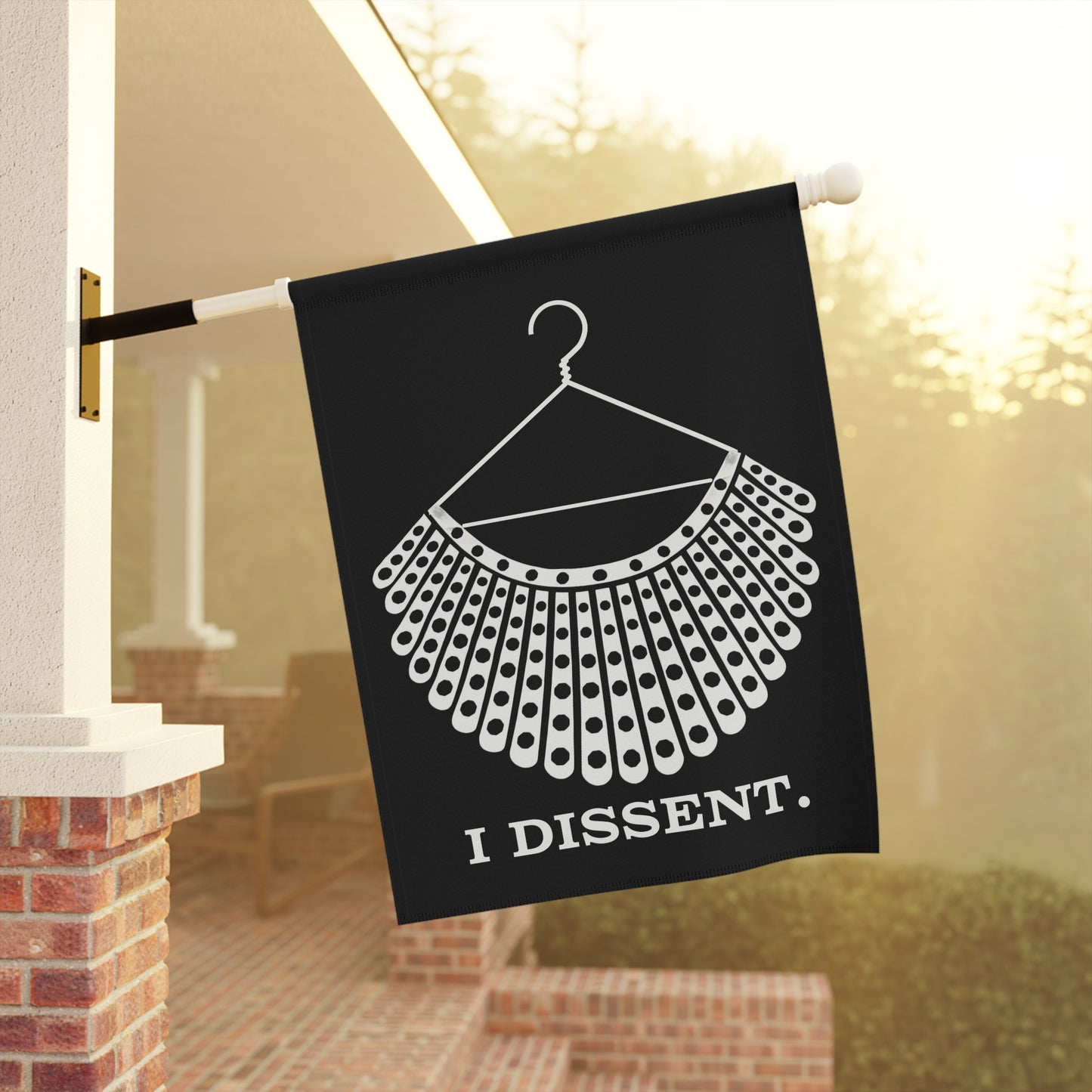 I DISSENT - My Body My Choice - Garden & House Banner