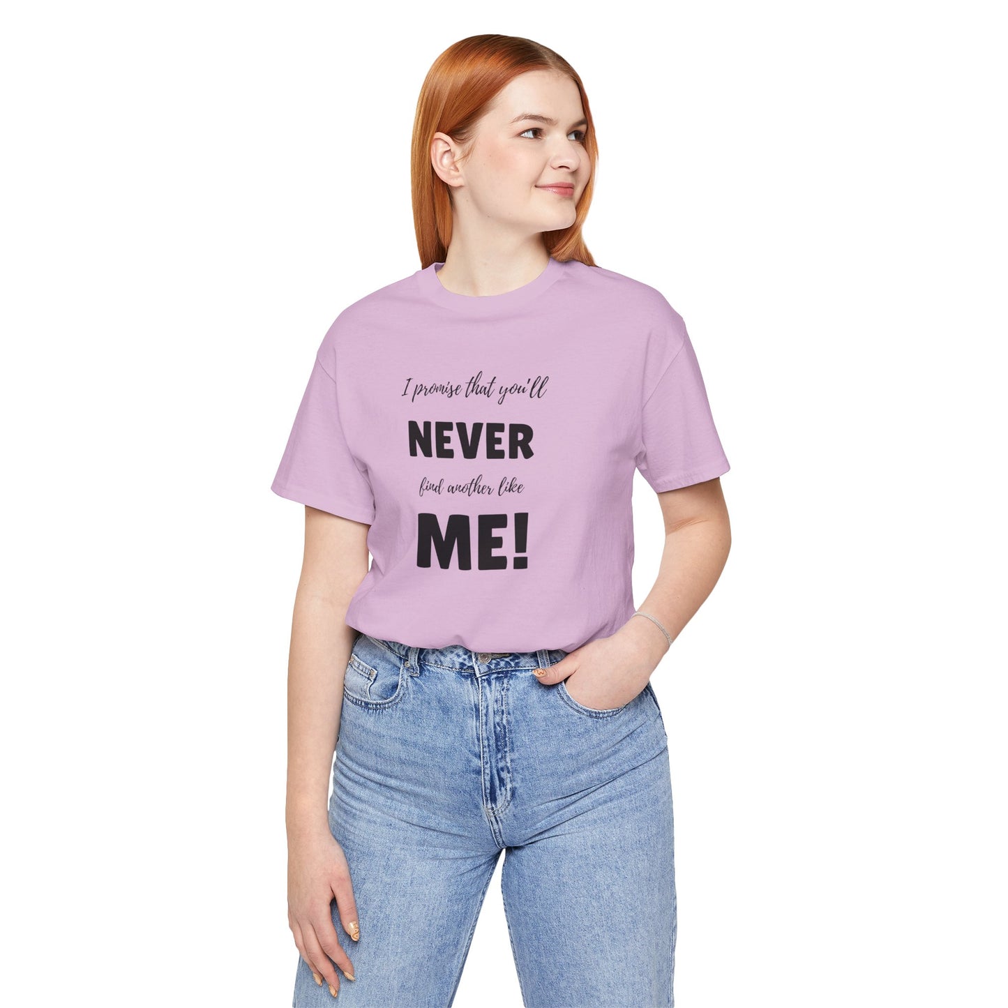 ME! butterfly wings front and back - Unisex Jersey Short Sleeve Tee