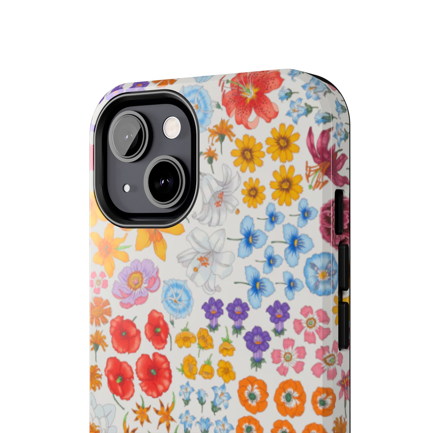 Vibrant Floral Tough Phone Case "Flora"- Durable Protection for Your Device