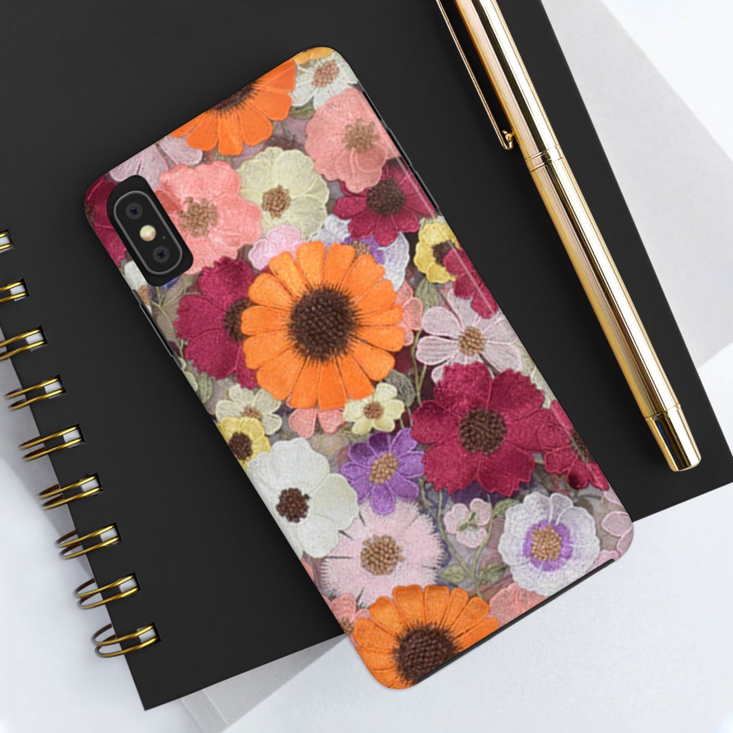 Swiftie Floral Tough Phone Case - Inspired by Tay's 2021 Grammy's Dress!