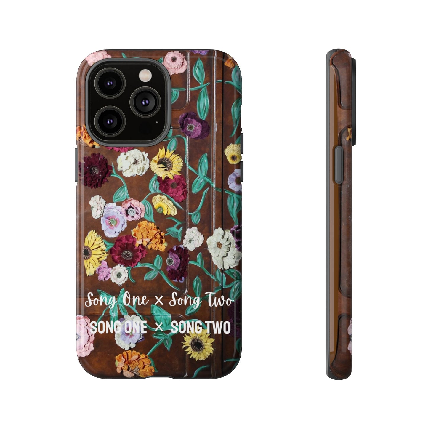 CUSTOMIZABLE with Surprise Song Titles - Surprise Song Floral Piano - Tough Cases