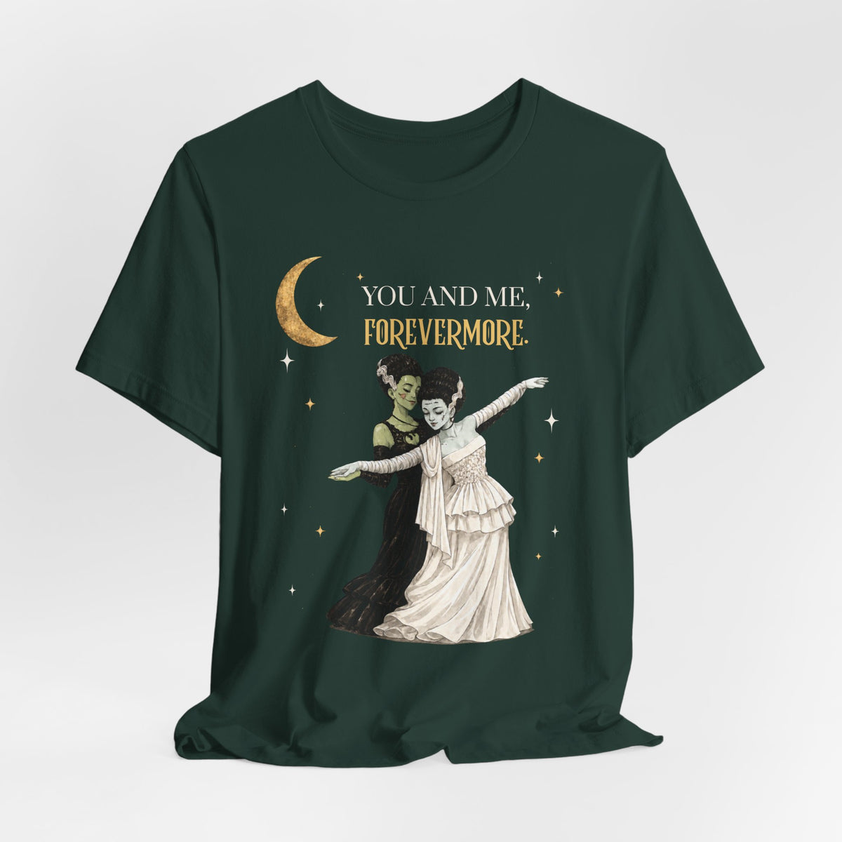 Monster Brides - Gothic Moonlit Dance Tee — Couple Costume Shirt