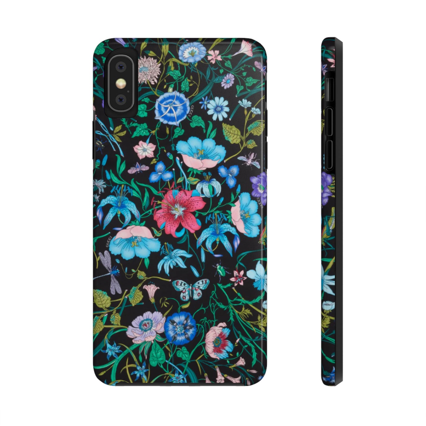 Vibrant Floral Tough Phone Case - Stylish and Durable Protection