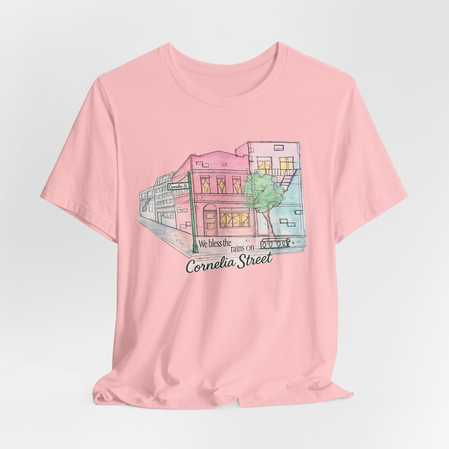 Cornelia Street Illustration Solid Tee