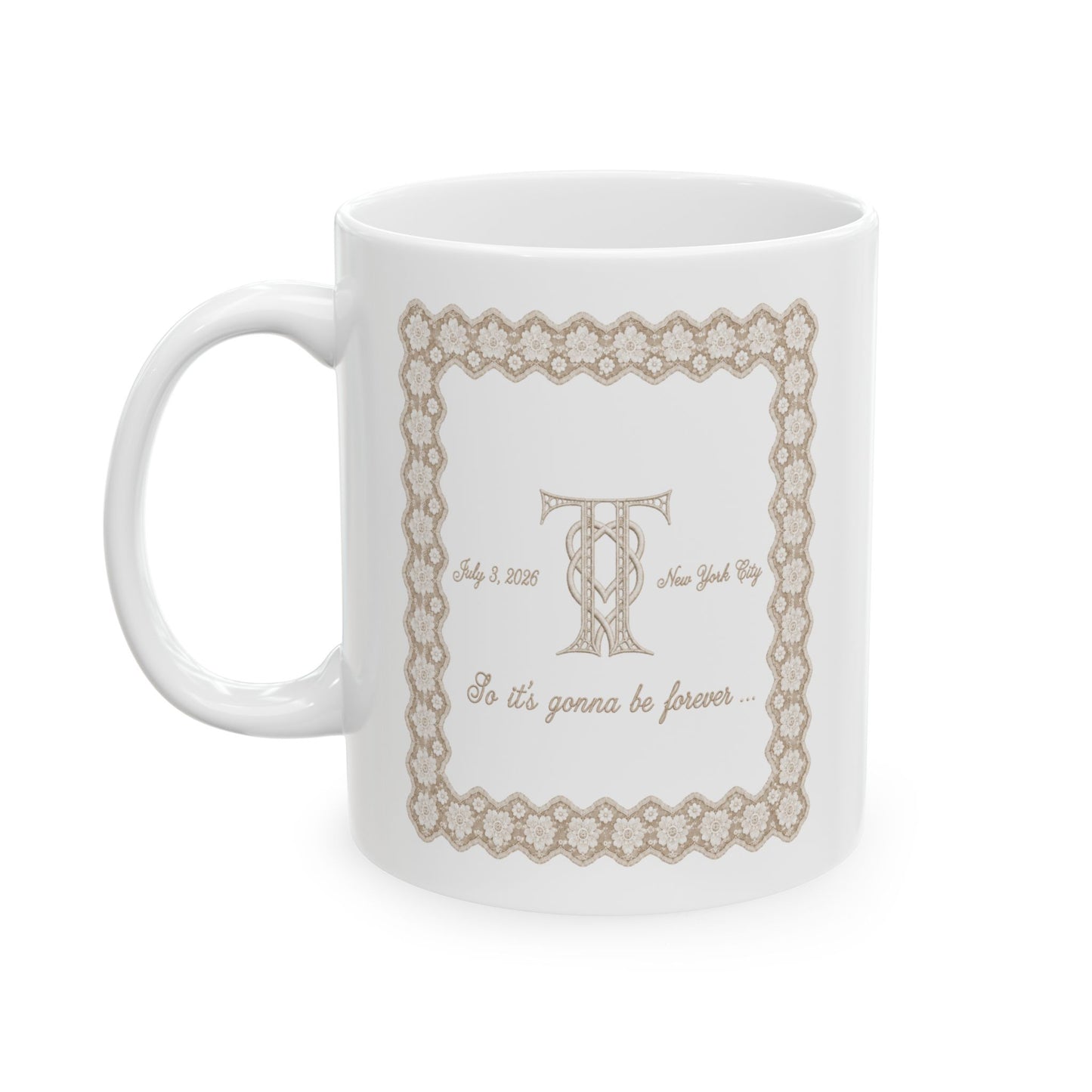 T&T Ceramic Coffee Cup (11oz)