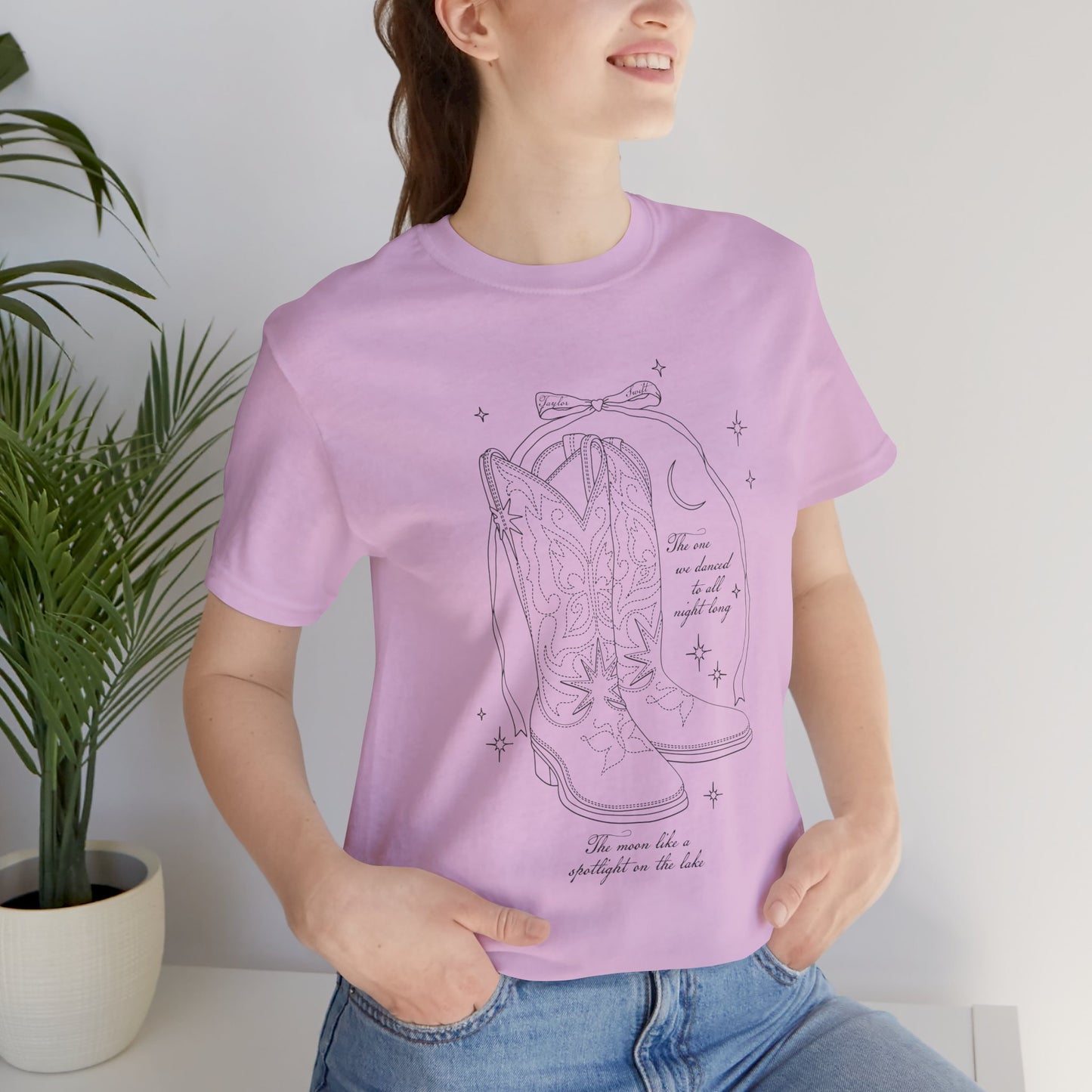 All night long - Unisex Jersey Short Sleeve Tee