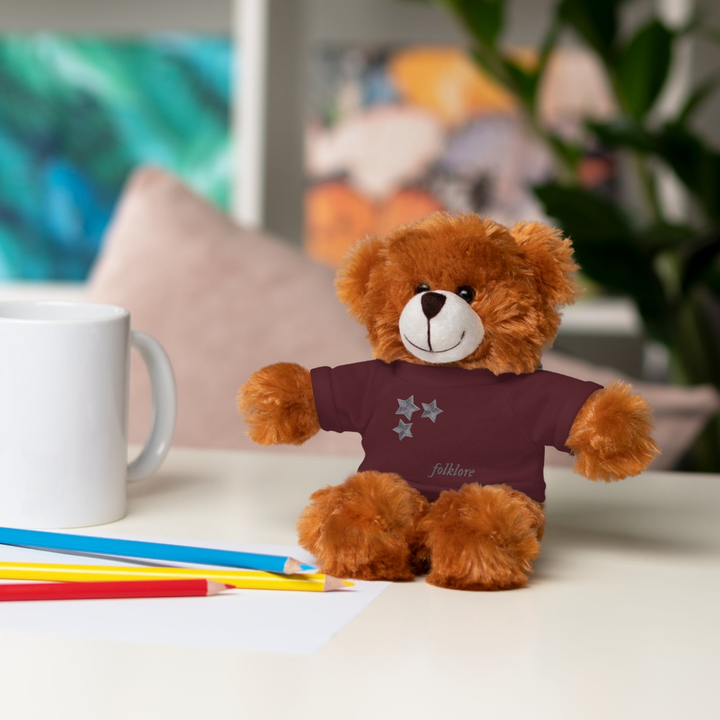 Stars Plush FL — Cozy Gift Teddy for Kids & Occasions