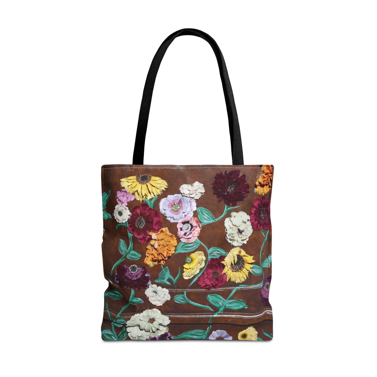 Surprise Song Floral Piano - Tote Bag