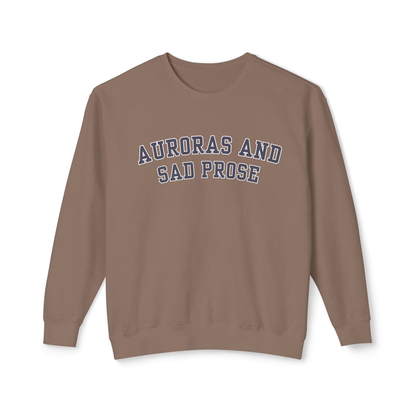 Auroras and Sad Prose - Comfort Colors Unisex Lightweight Crewneck Sweatshirt