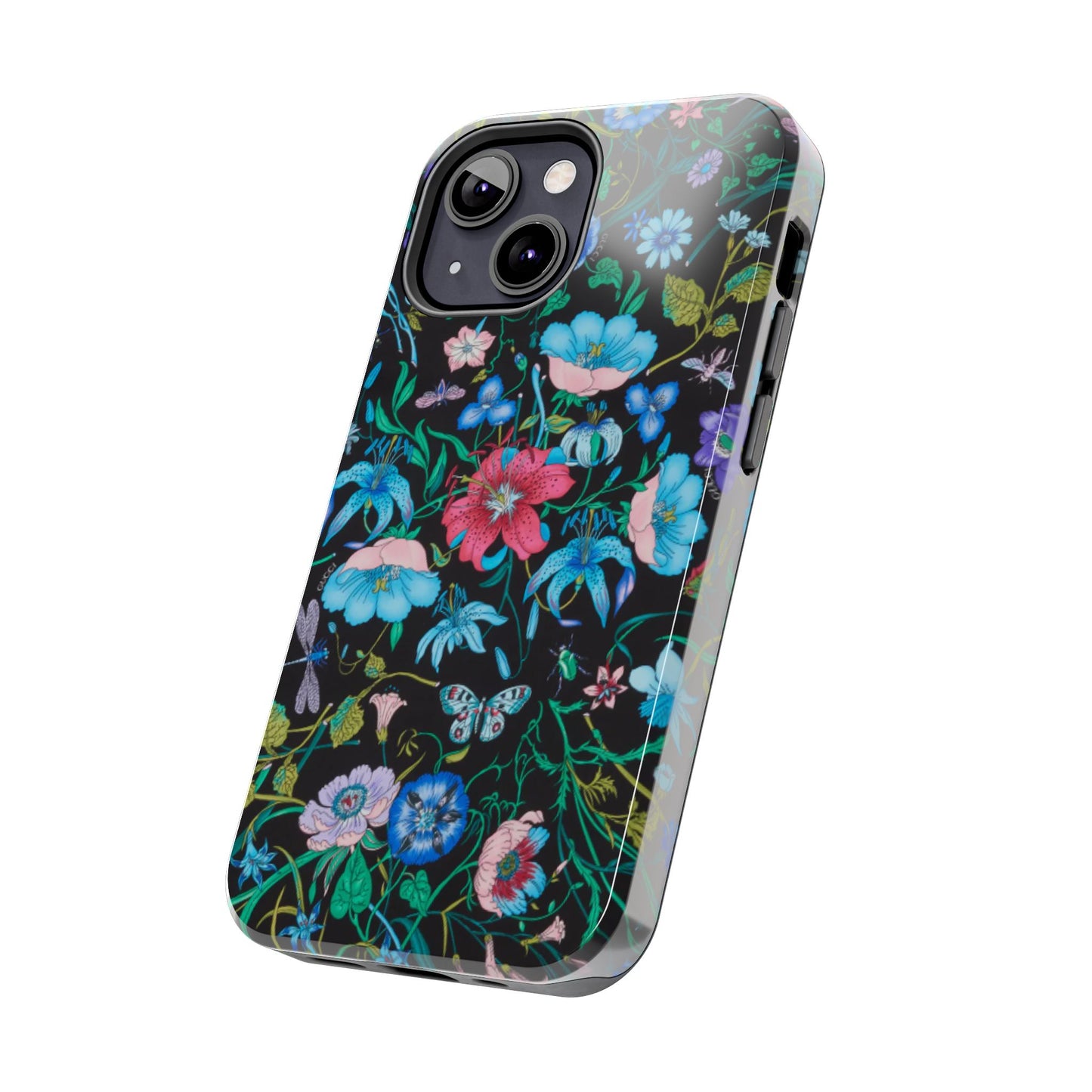Vibrant Floral Tough Phone Case - Stylish and Durable Protection