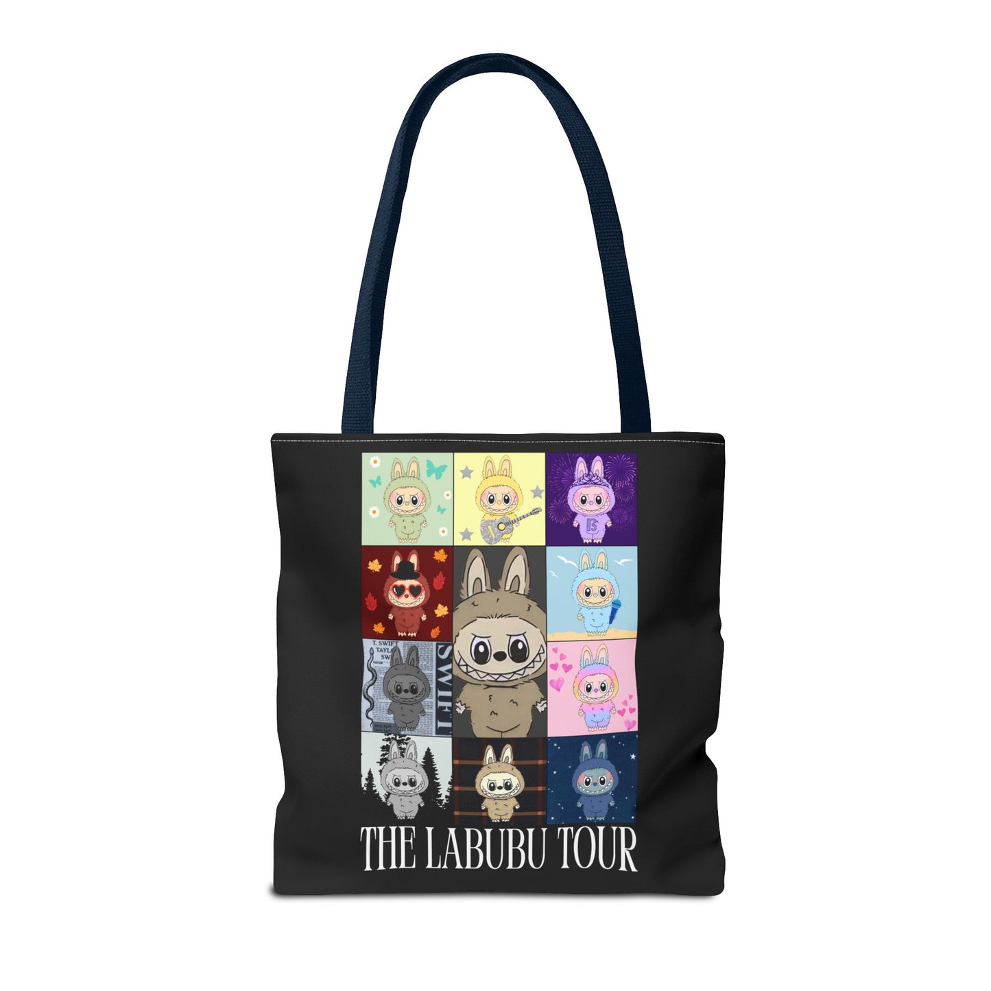 Cute Character Tour Tote Bag | Swiftie Gift | Cartoon Style, Anime Accessories, Gift for Kids, Everyday Use, Eco-Friendly Shopping