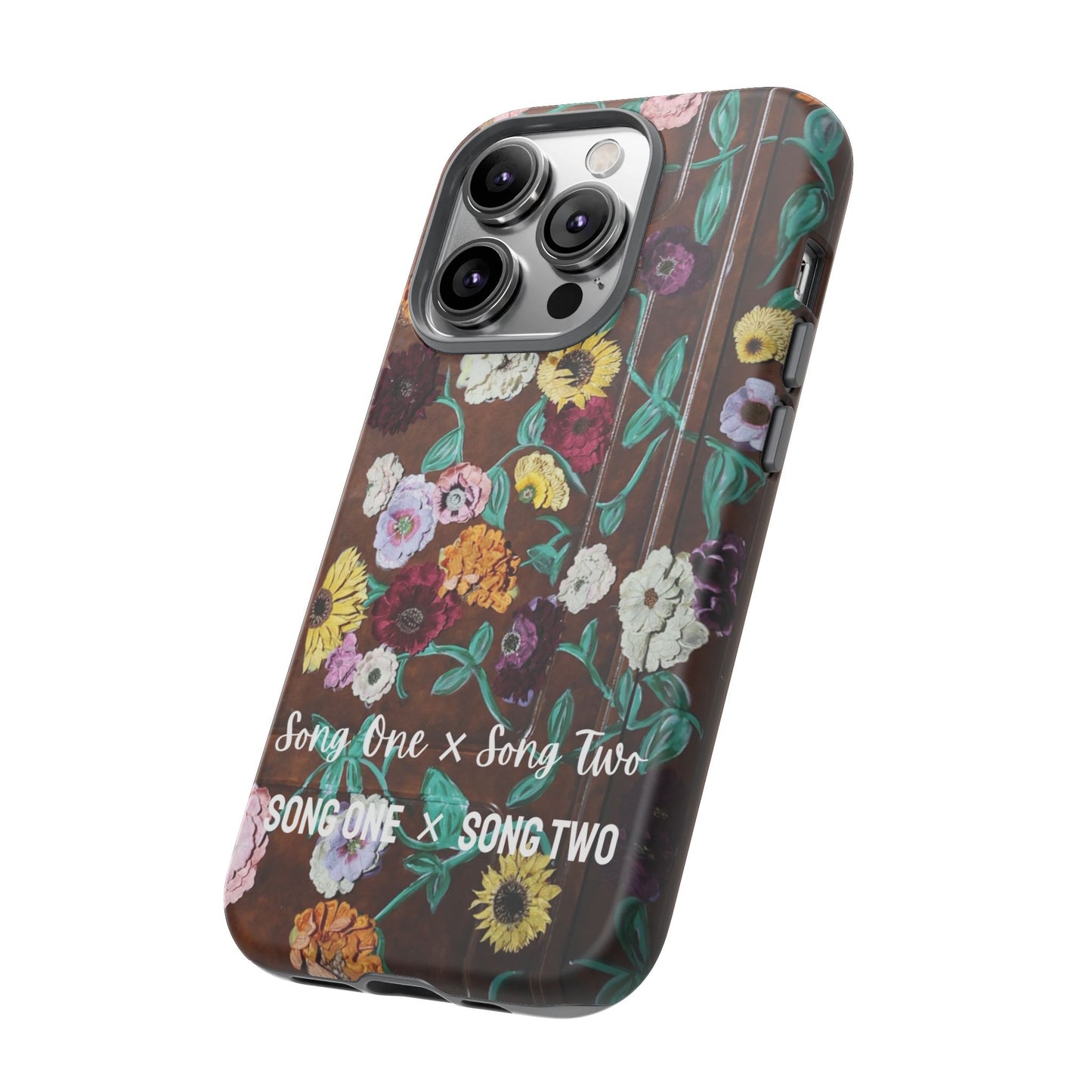 CUSTOMIZABLE with Surprise Song Titles - Surprise Song Floral Piano - Tough Cases