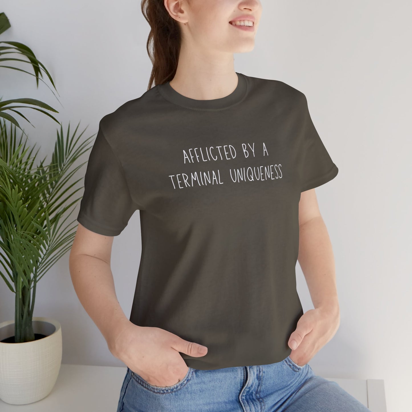 Afflicted by a Terminal Uniqueness tee