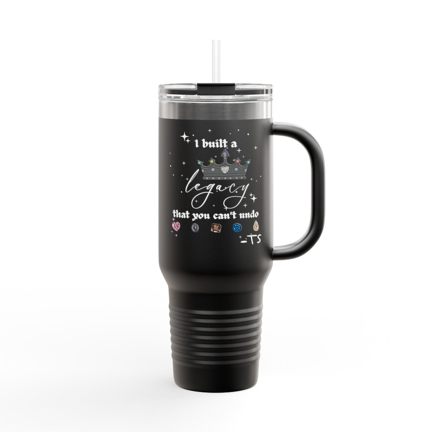 I built a Legacy - Insulated Travel Mug, Perfect for Coffee Lovers, 40oz, Ideal for Road Trips, Gifts for Her, Birthday Mugs, Daily Hydration