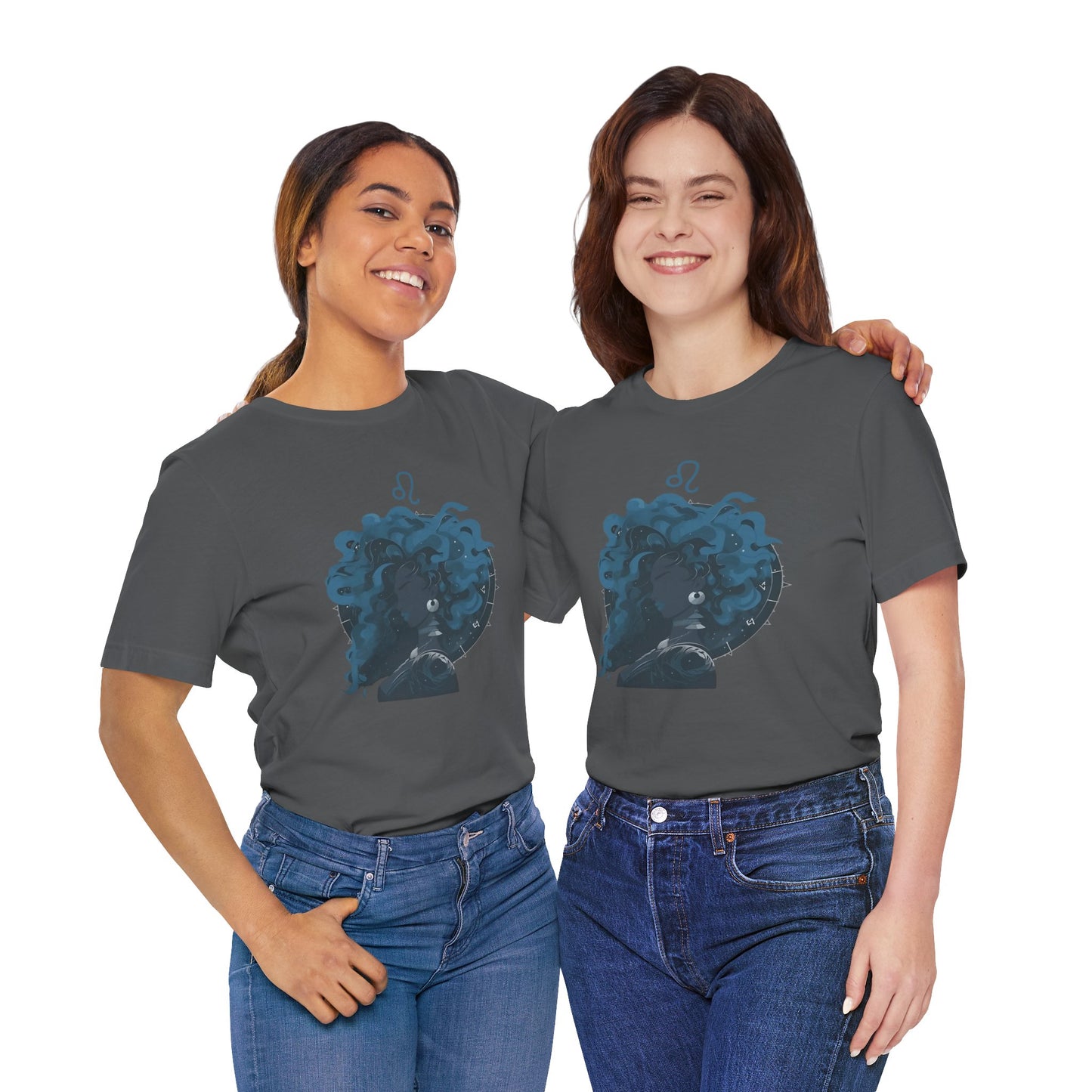 Astrological Leo T-Shirt, Zodiac Sign Tee, Astrology Lovers Gift, Horoscope Apparel, Gift for Leos, Unique Astrology Shirt