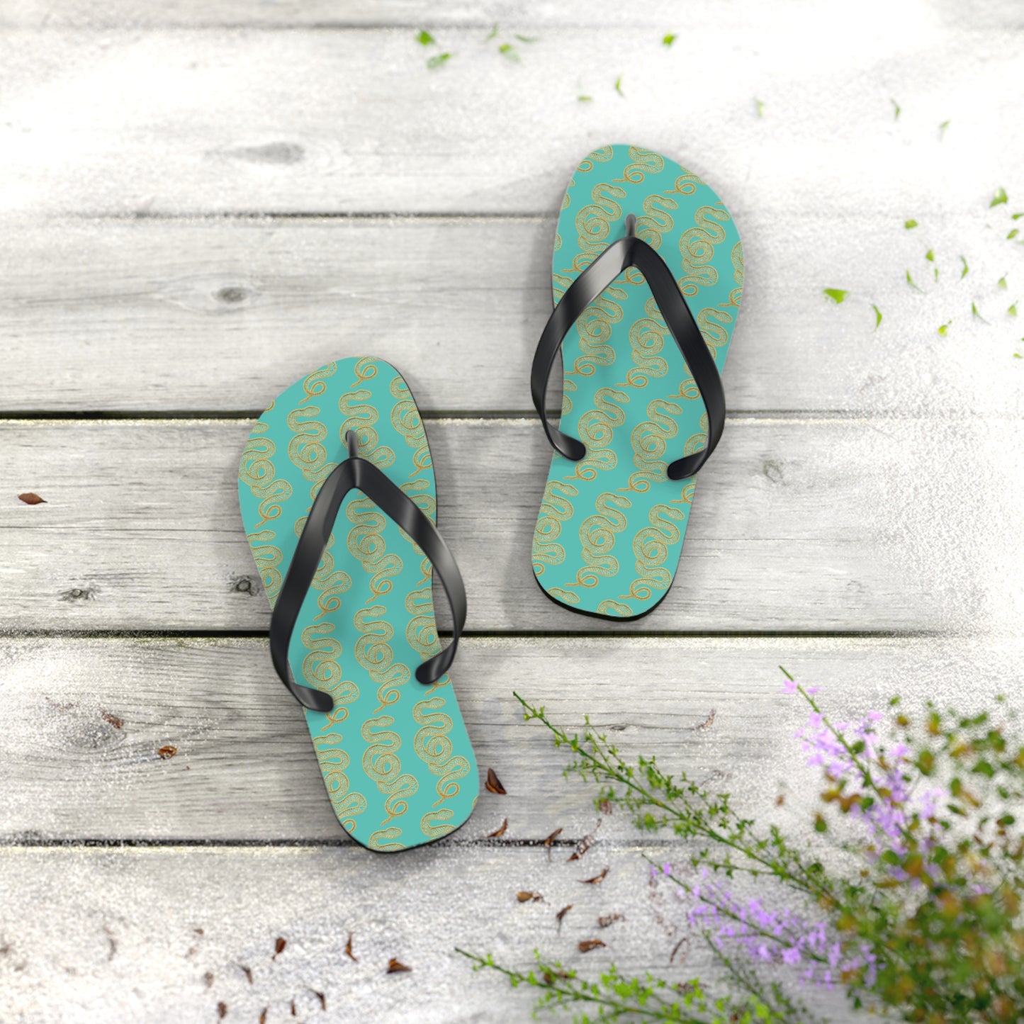 Snake Flip Flops