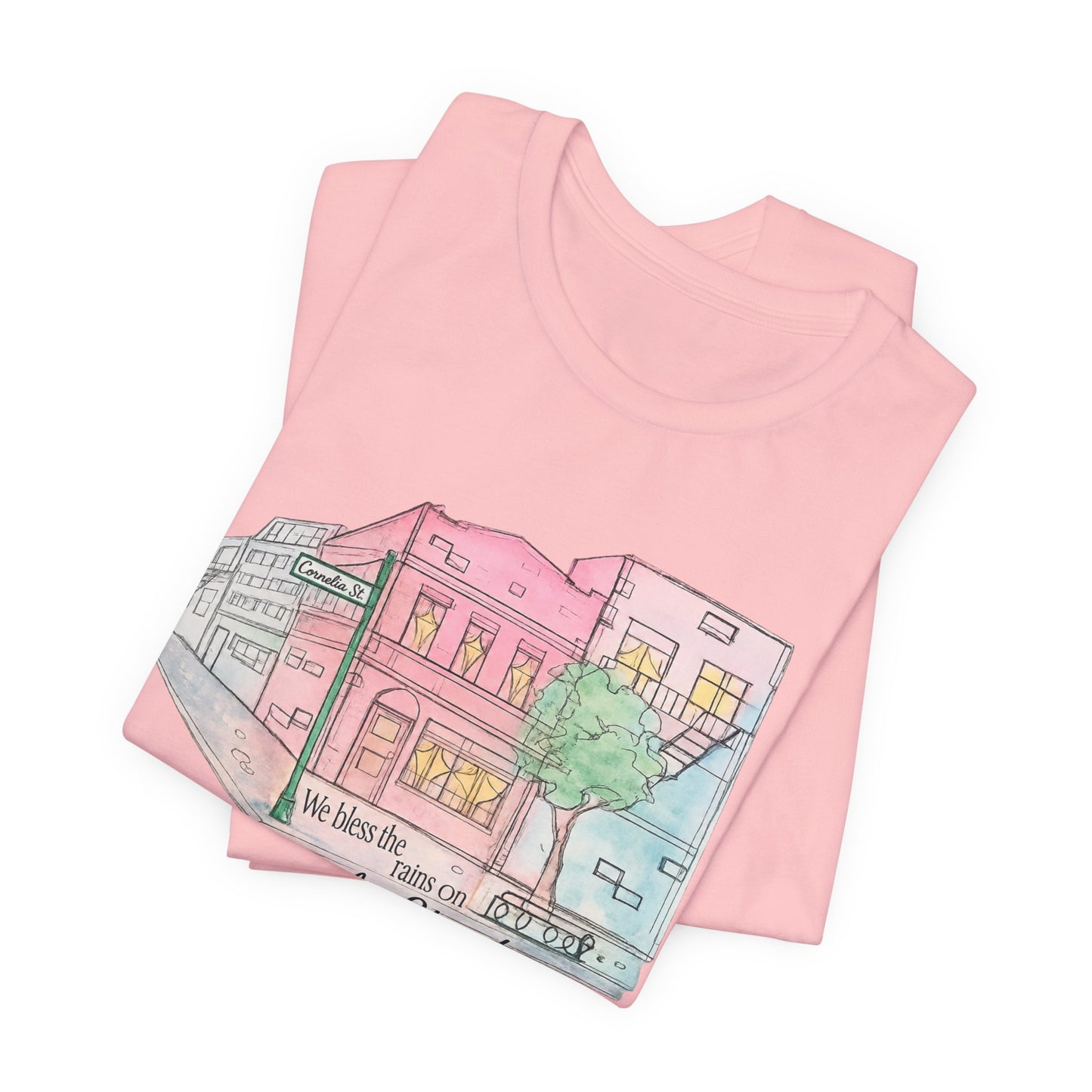 Cornelia Street Illustration Solid Tee
