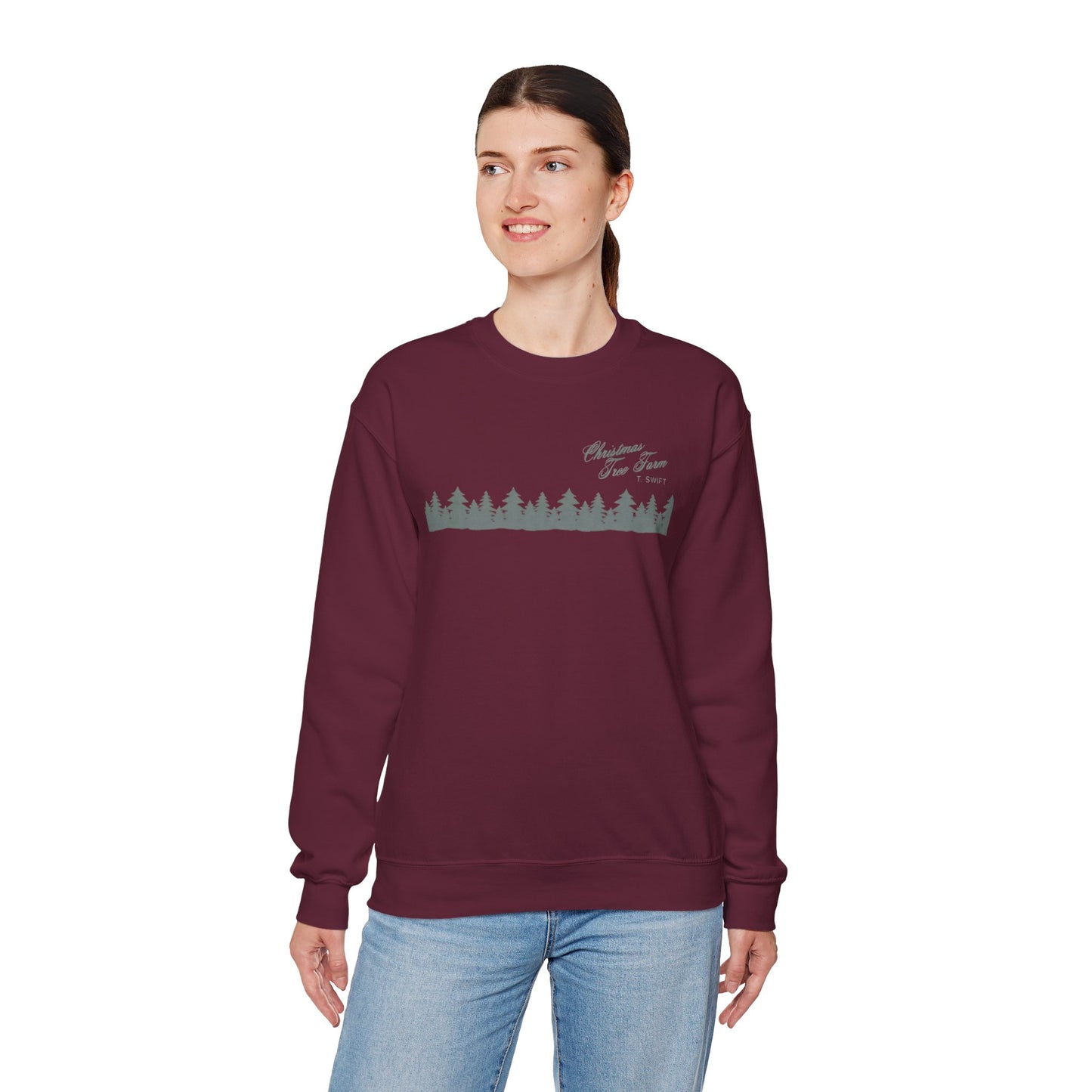 tree farm Unisex Heavy Blend™ Crewneck Sweatshirt