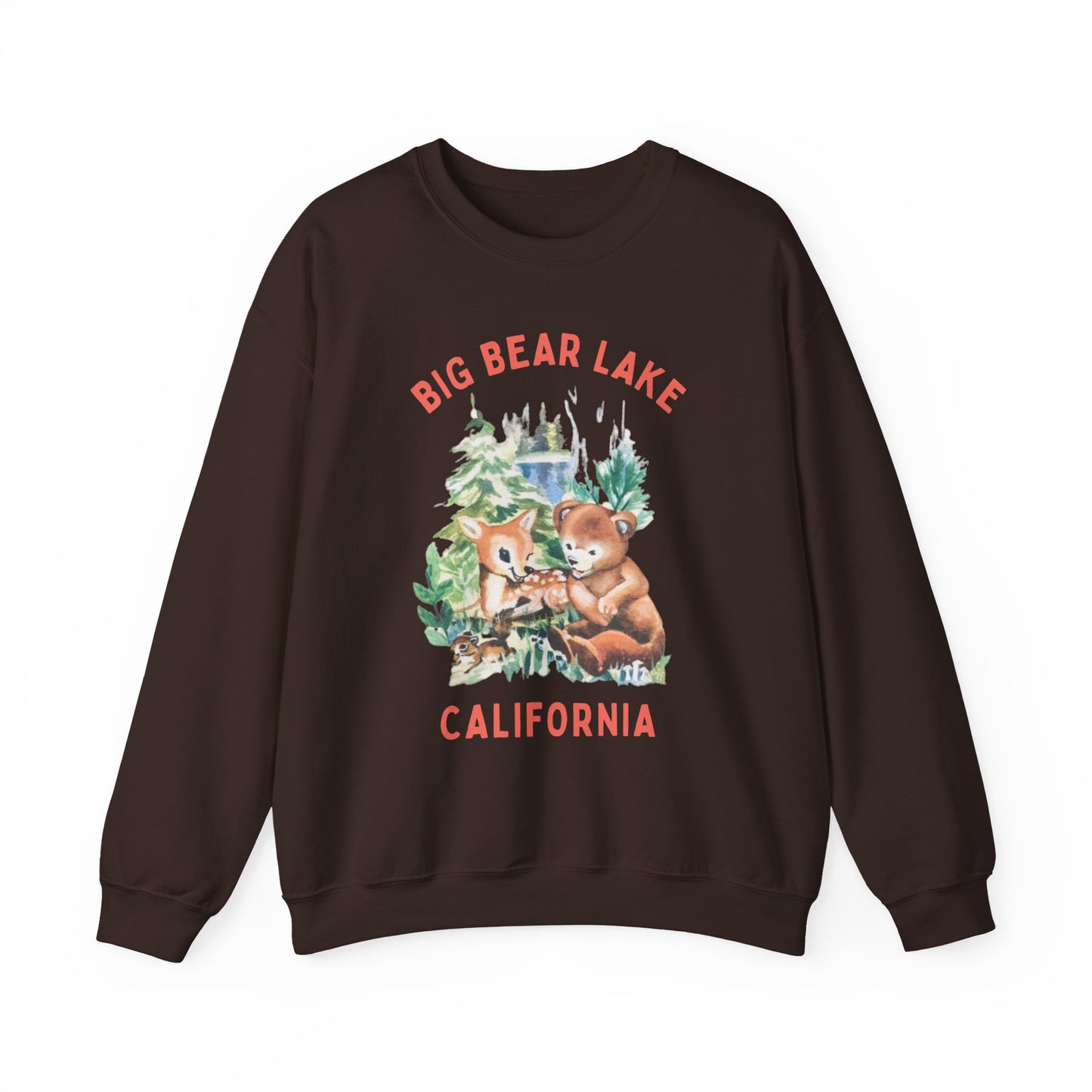 Big Bear Lake Unisex Heavy Blend™ Crewneck Sweatshirt
