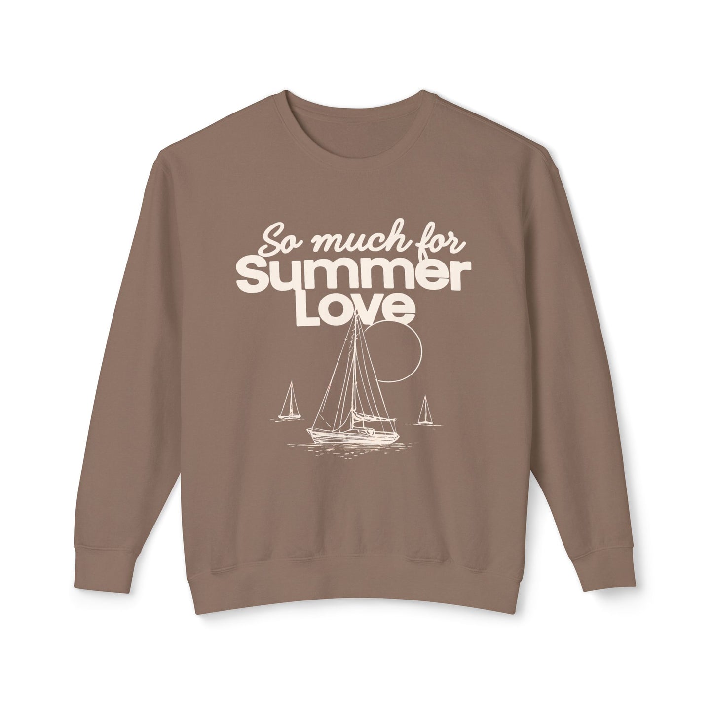 Summer Love Comfort Colors Lightweight Crewneck Sweatshirt