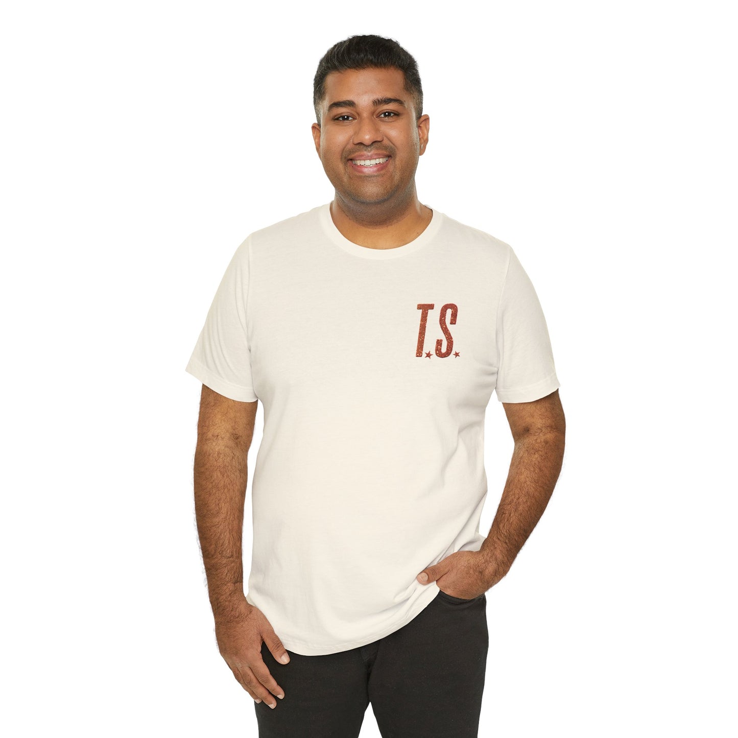 Front and Back Luxury Energy Tee, Everyday Wear, Gift for Friends, Holiday Style, Sports Apparel, Minimalist Fashion