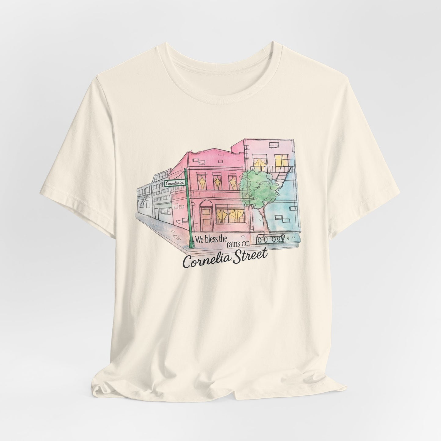 Cornelia Street Illustration Solid Tee