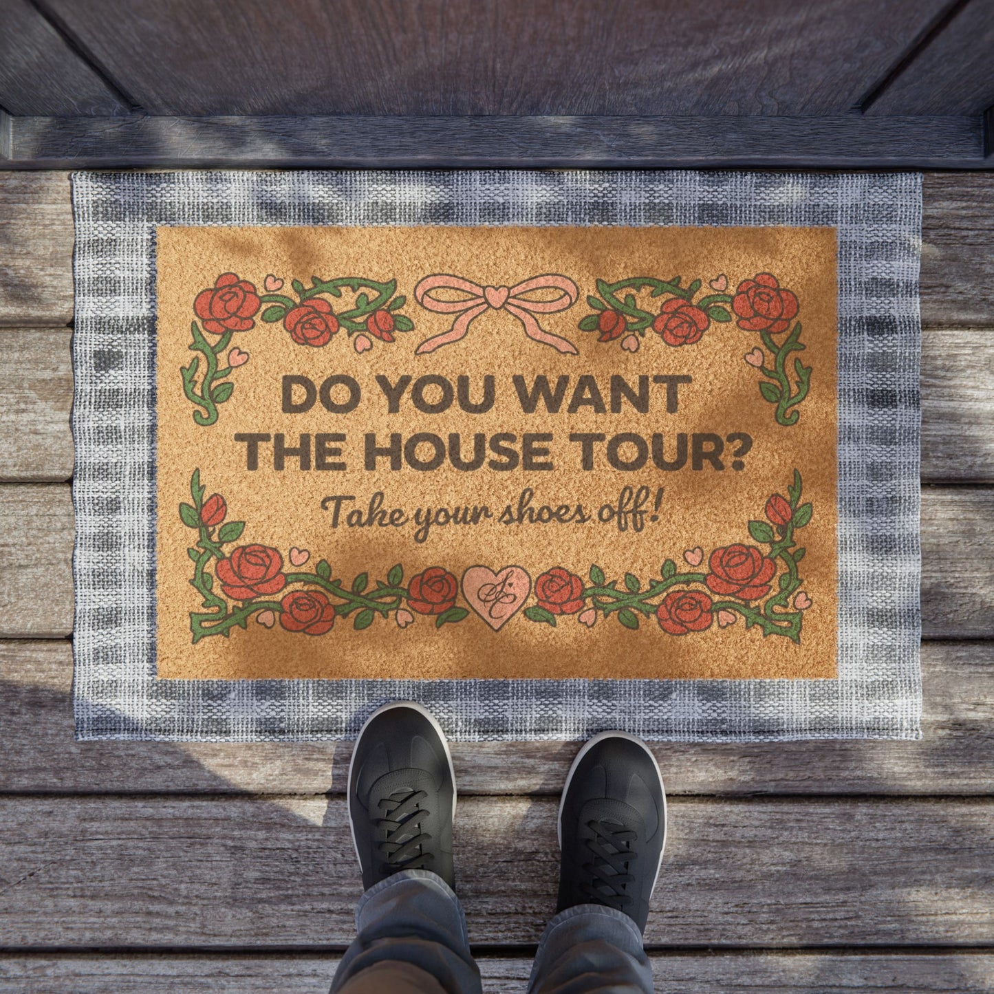 Doormat — House Tour Decorative Coir Welcome Mat