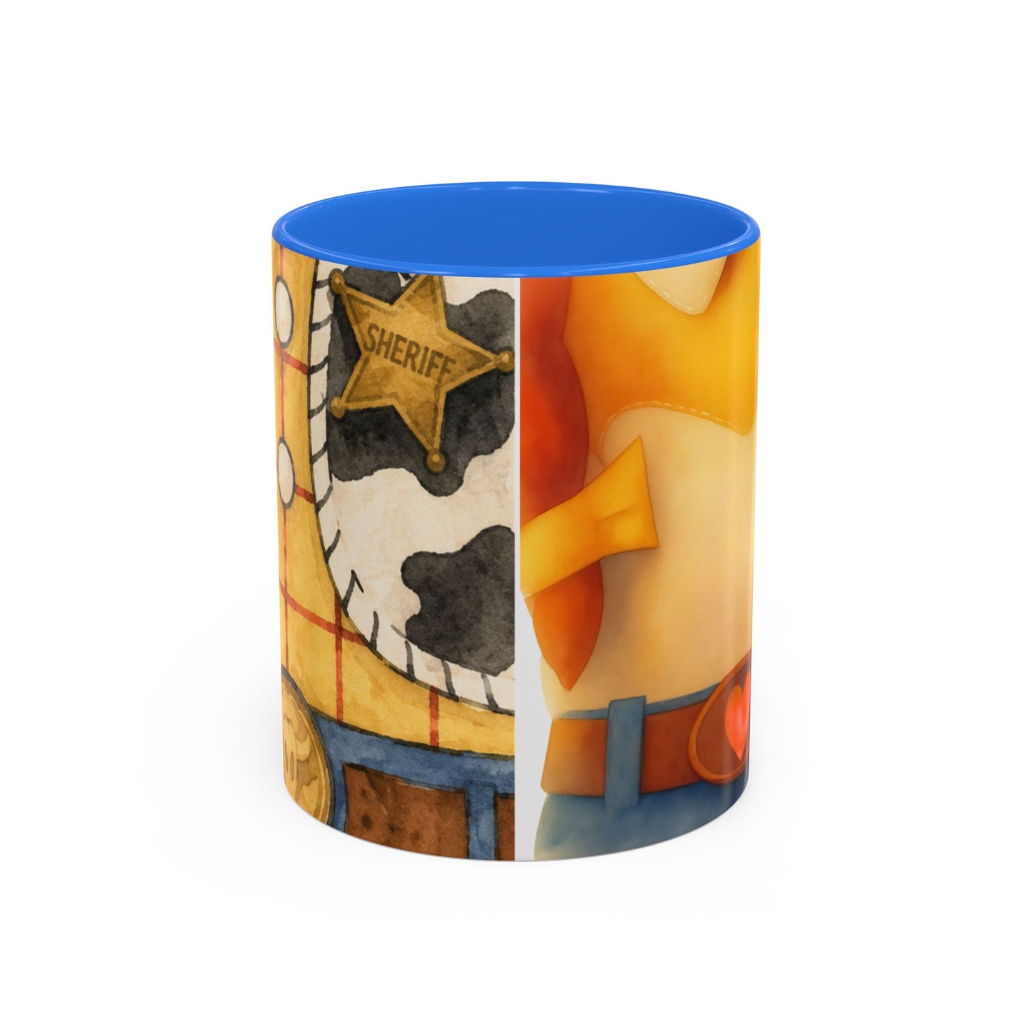 Cowboy/Cowgirl Front/Back Mug — Colorful 11oz