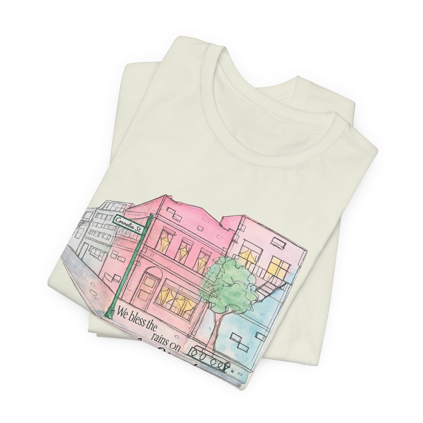 Cornelia Street Illustration Solid Tee
