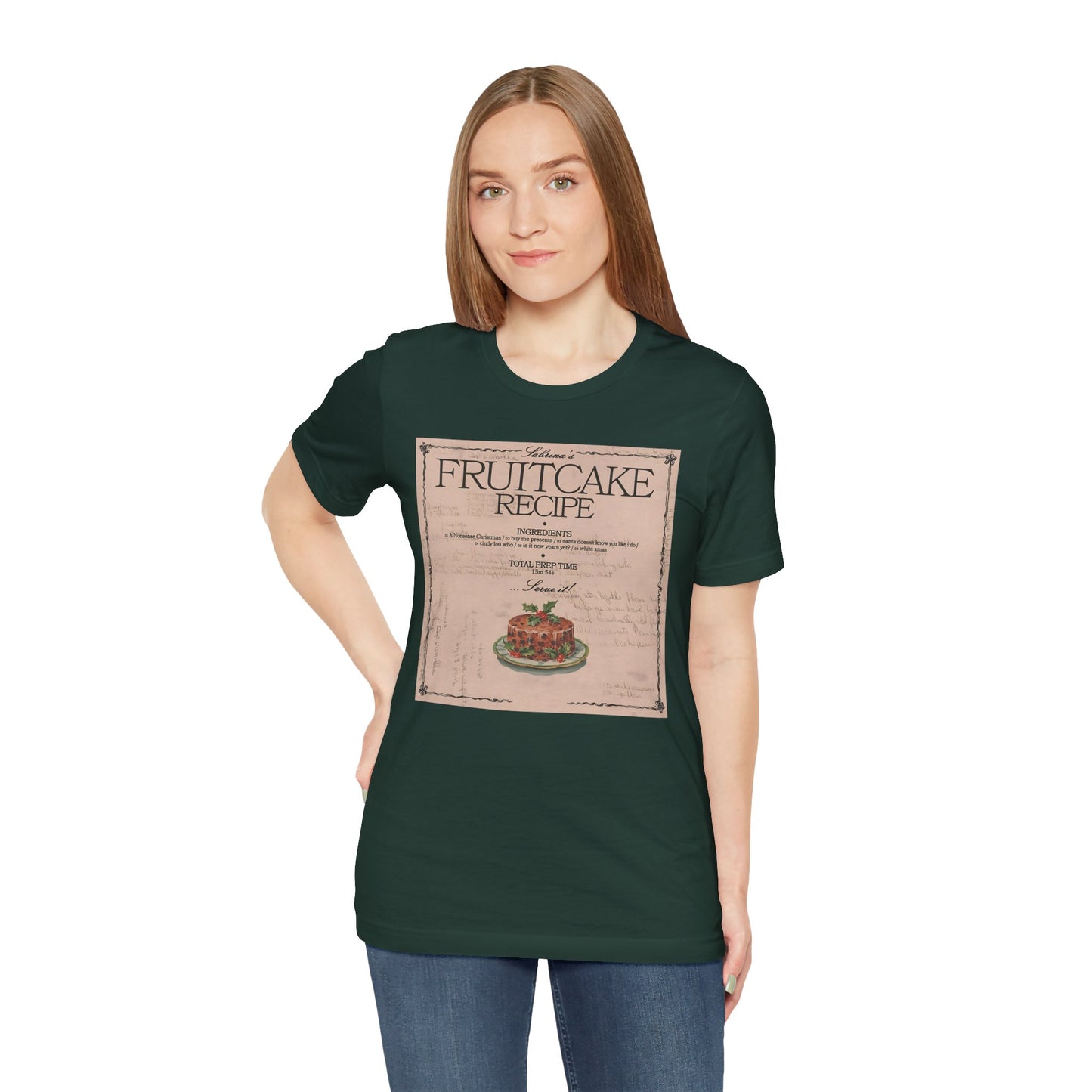 fruitcake recipe Unisex Jersey Short Sleeve Tee