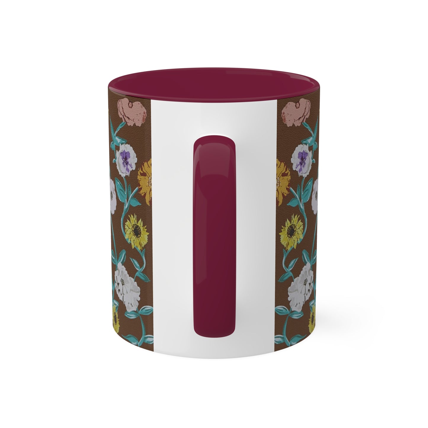 Surprise Song Piano Flowers - Vinyl Case Inspired - Colorful Mugs, 11oz