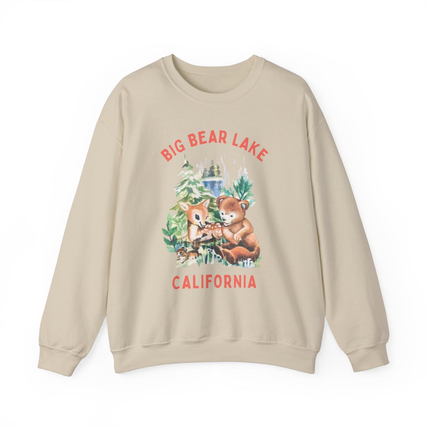 Big Bear Lake Unisex Heavy Blend™ Crewneck Sweatshirt