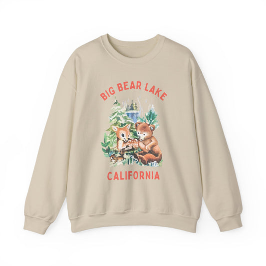 Big Bear Lake Unisex Heavy Blend™ Crewneck Sweatshirt