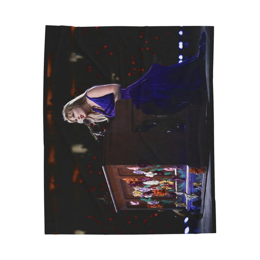 The Acoustic Set Velveteen Plush Blanket