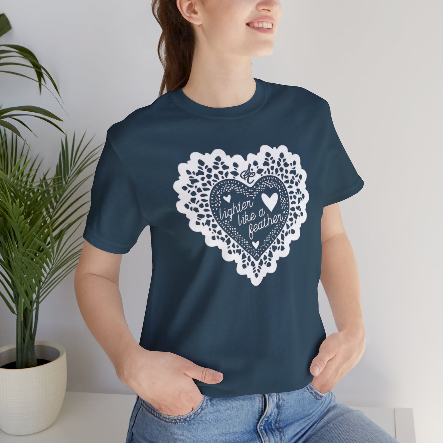 like a feather - Unisex Jersey Short Sleeve Tee