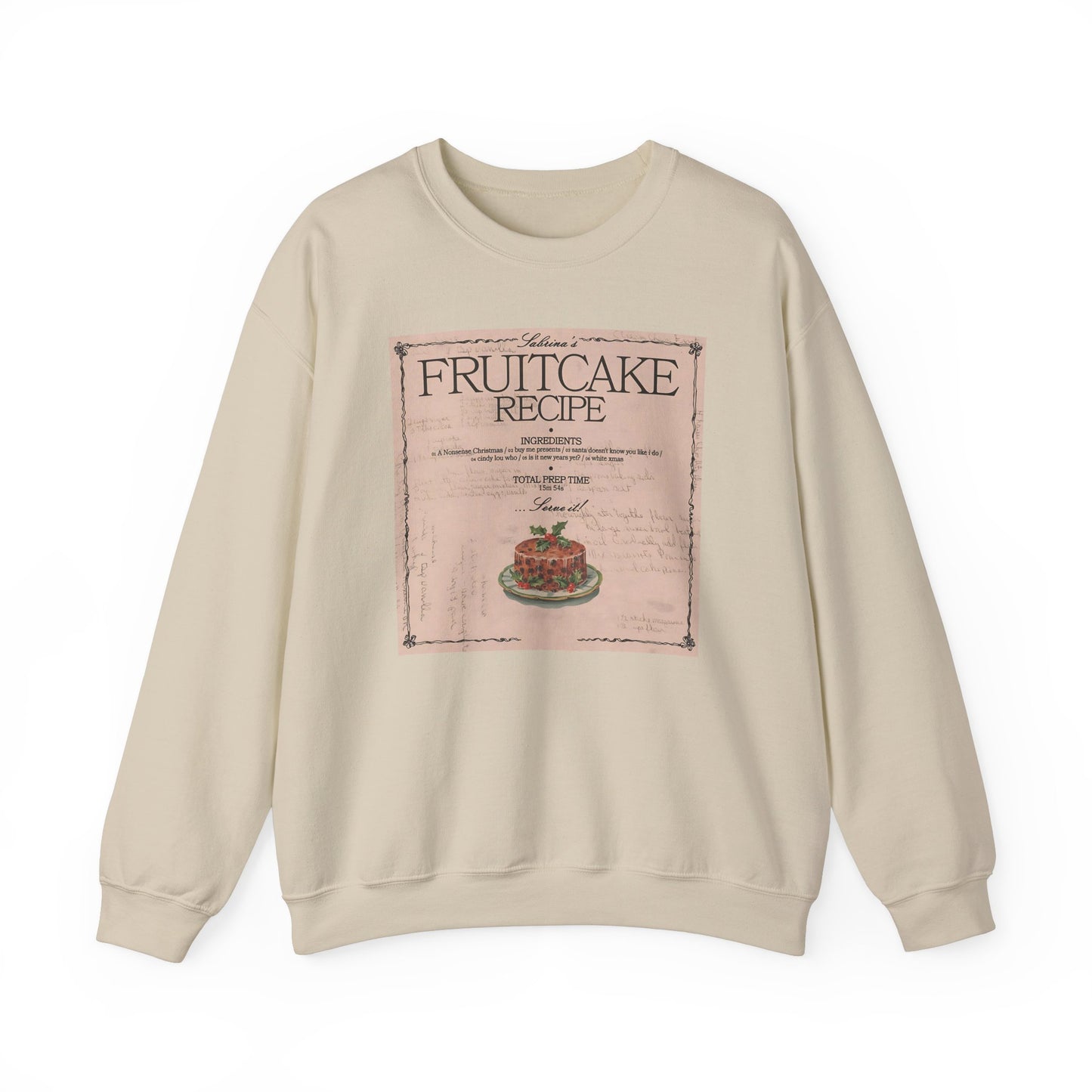 fruitcake recipe Unisex Heavy Blend™ Crewneck Sweatshirt