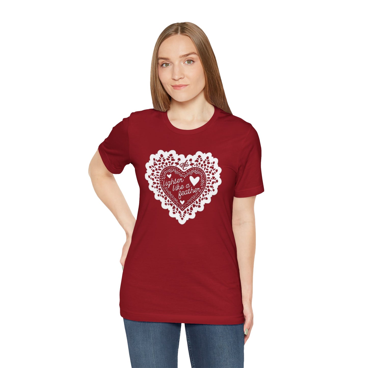like a feather - Unisex Jersey Short Sleeve Tee