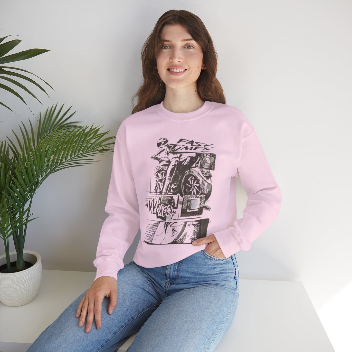 Fast Times Inspired - Unisex Heavy Blend™ Crewneck Sweatshirt