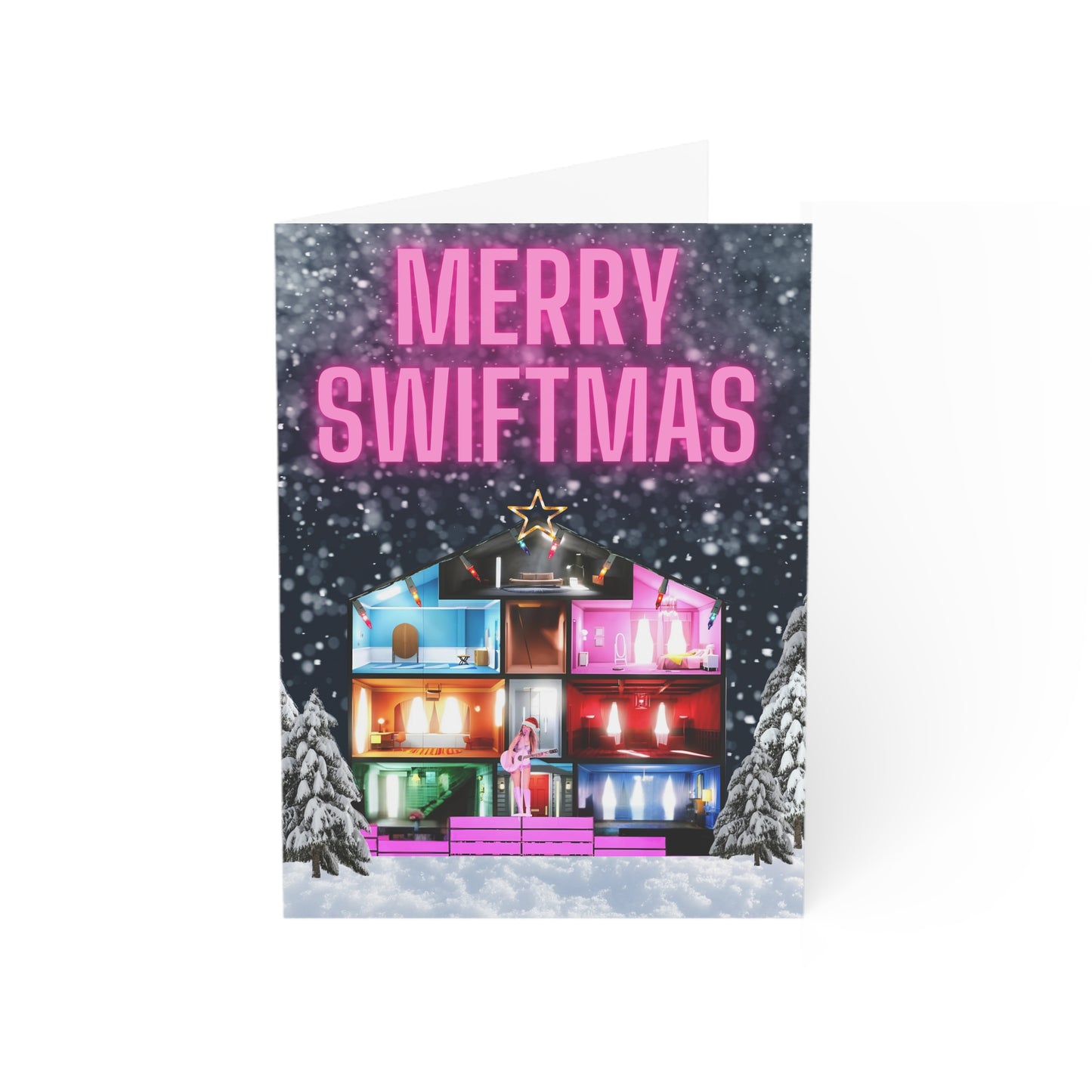 Merry Swiftmas Greeting Cards (1, 10, 30, and 50pcs)