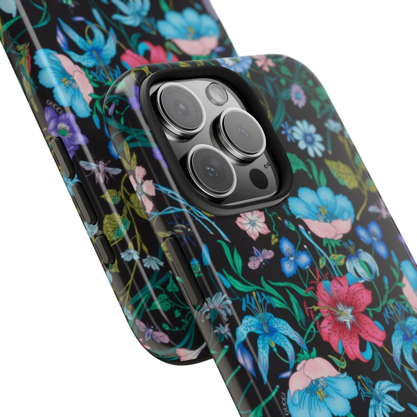 Vibrant Floral Tough Phone Case - Stylish and Durable Protection