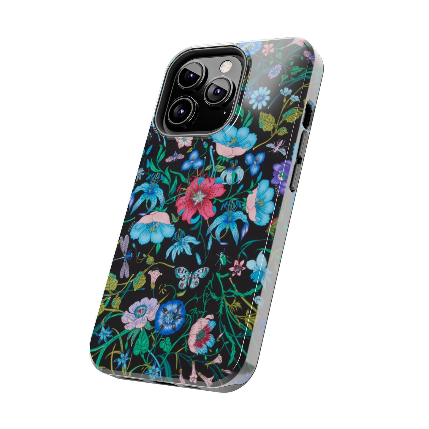 Vibrant Floral Tough Phone Case - Stylish and Durable Protection
