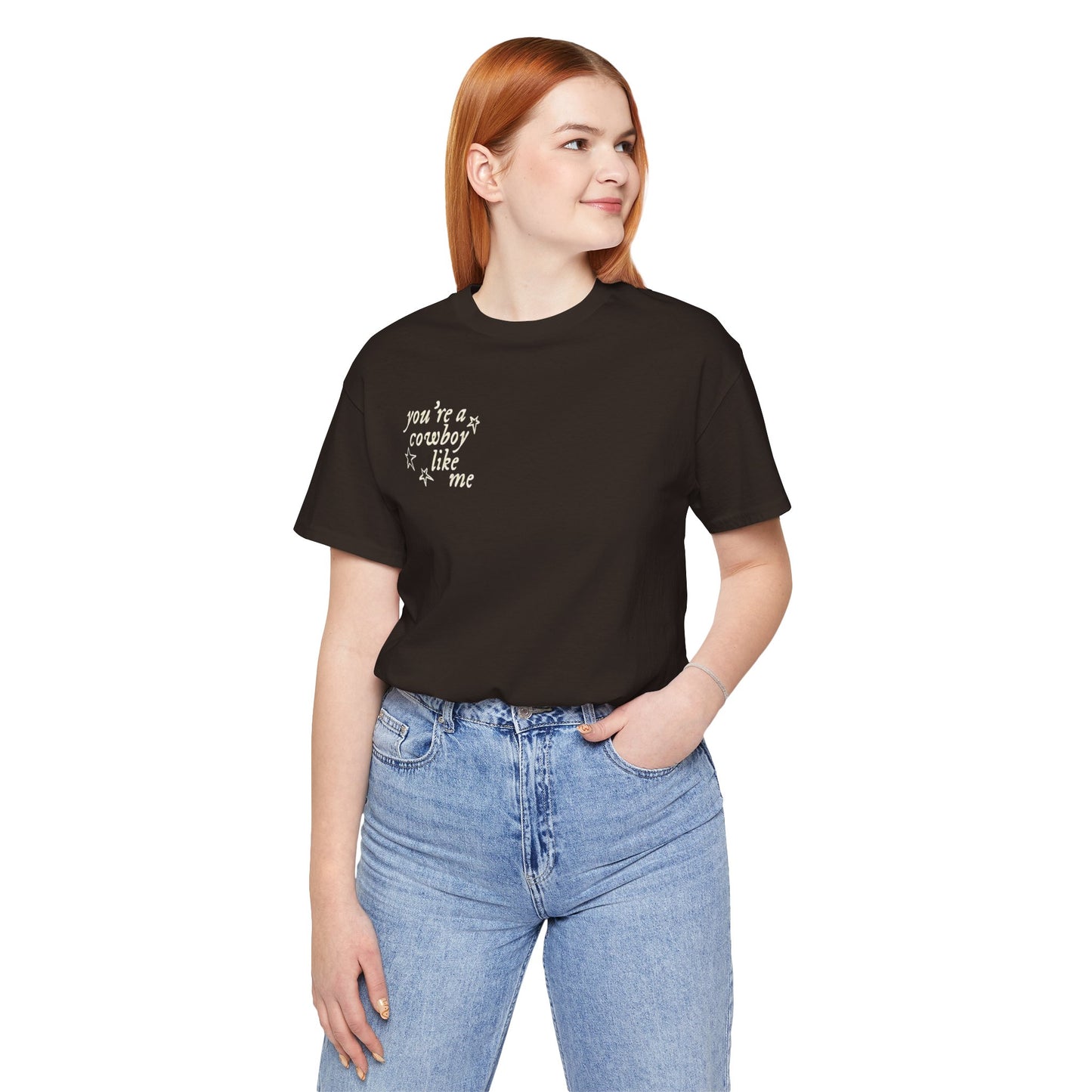 Eyes Full of Stars front and back - Unisex Jersey Short Sleeve Tee