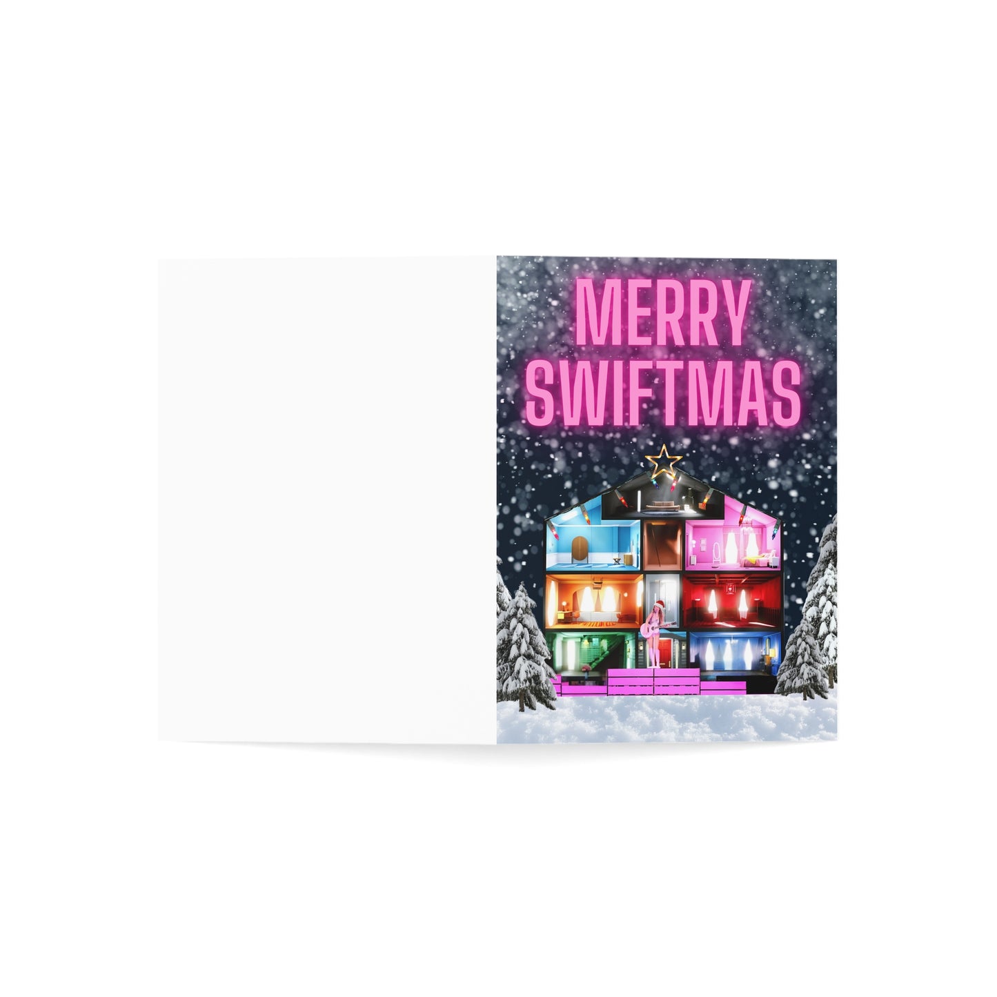 Merry Swiftmas Greeting Cards (1, 10, 30, and 50pcs)