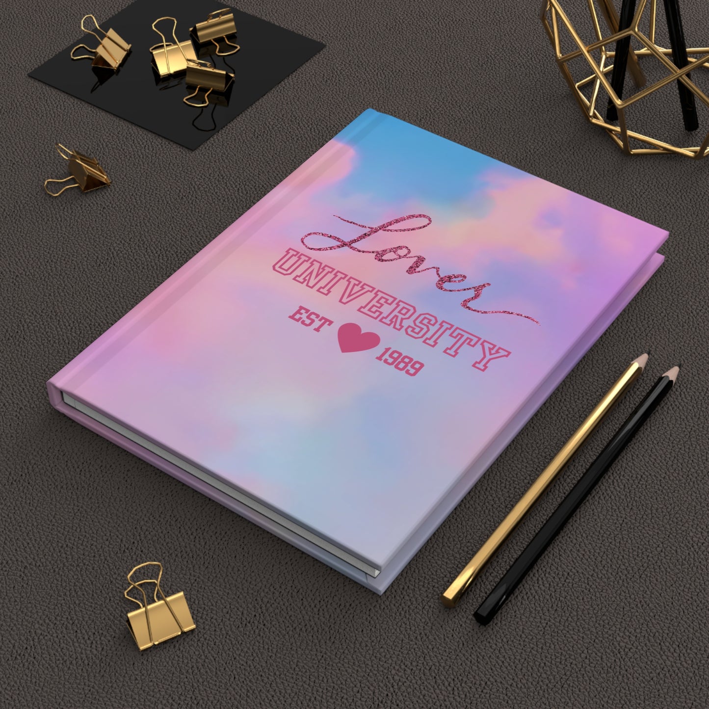 lover university - Hardcover Journal Matte