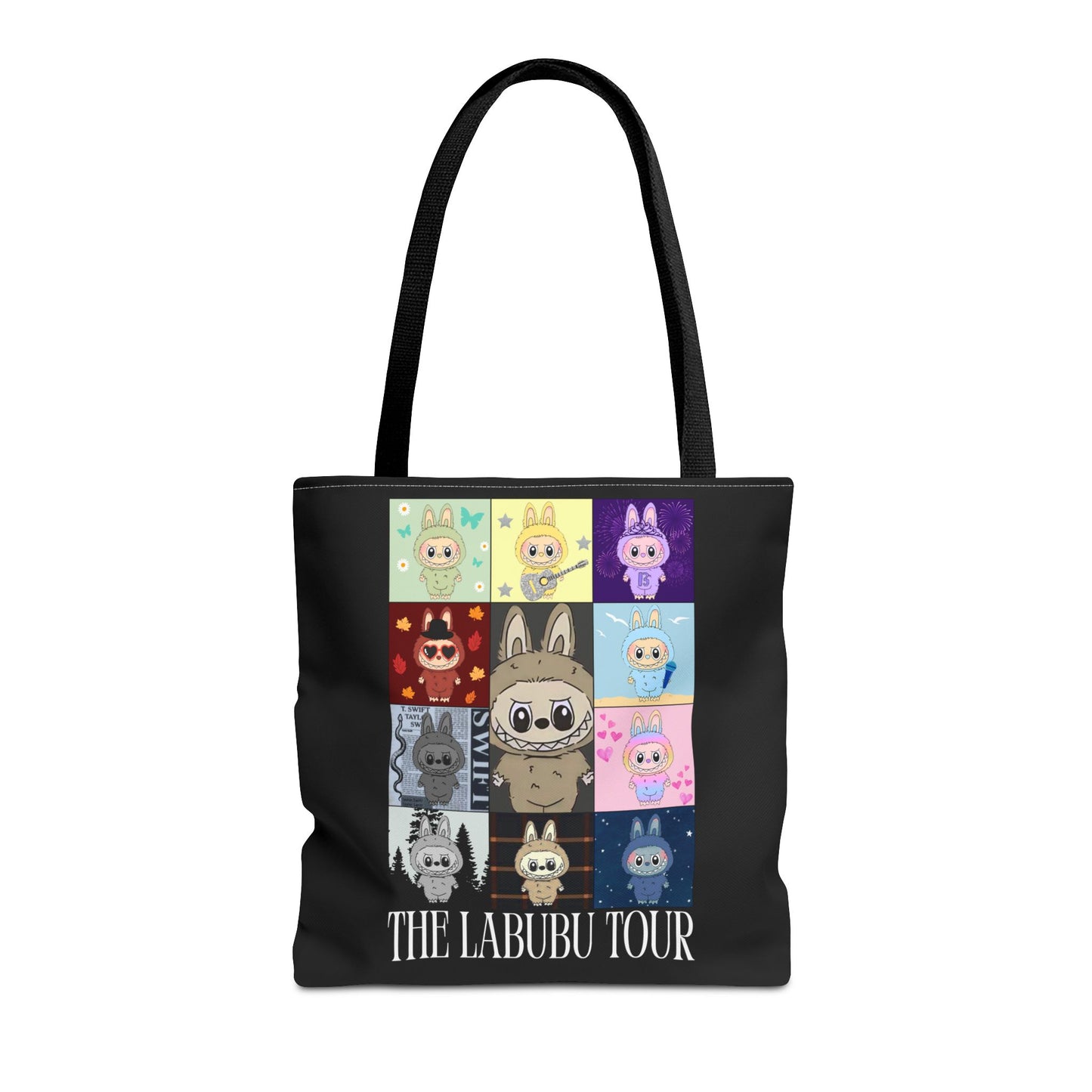 Cute Character Tour Tote Bag | Swiftie Gift | Cartoon Style, Anime Accessories, Gift for Kids, Everyday Use, Eco-Friendly Shopping