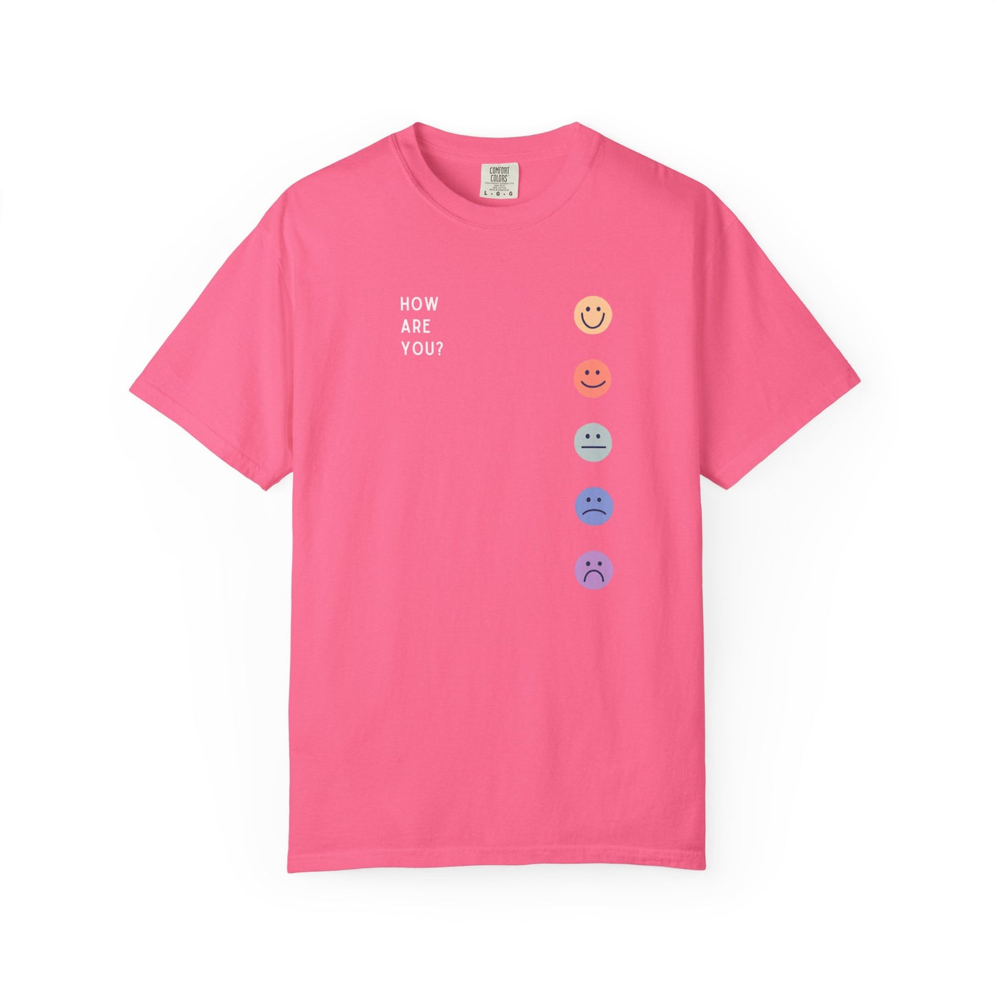 How Are You? Emoji Mood T-Shirt