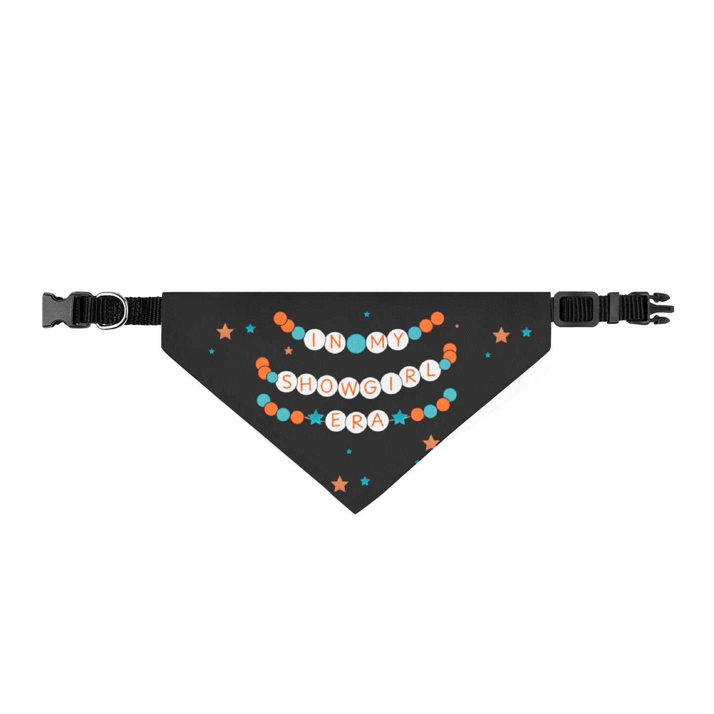 Show Girl Pet Bandana — Clip-On 'friendship bracelet' Dog Scarf