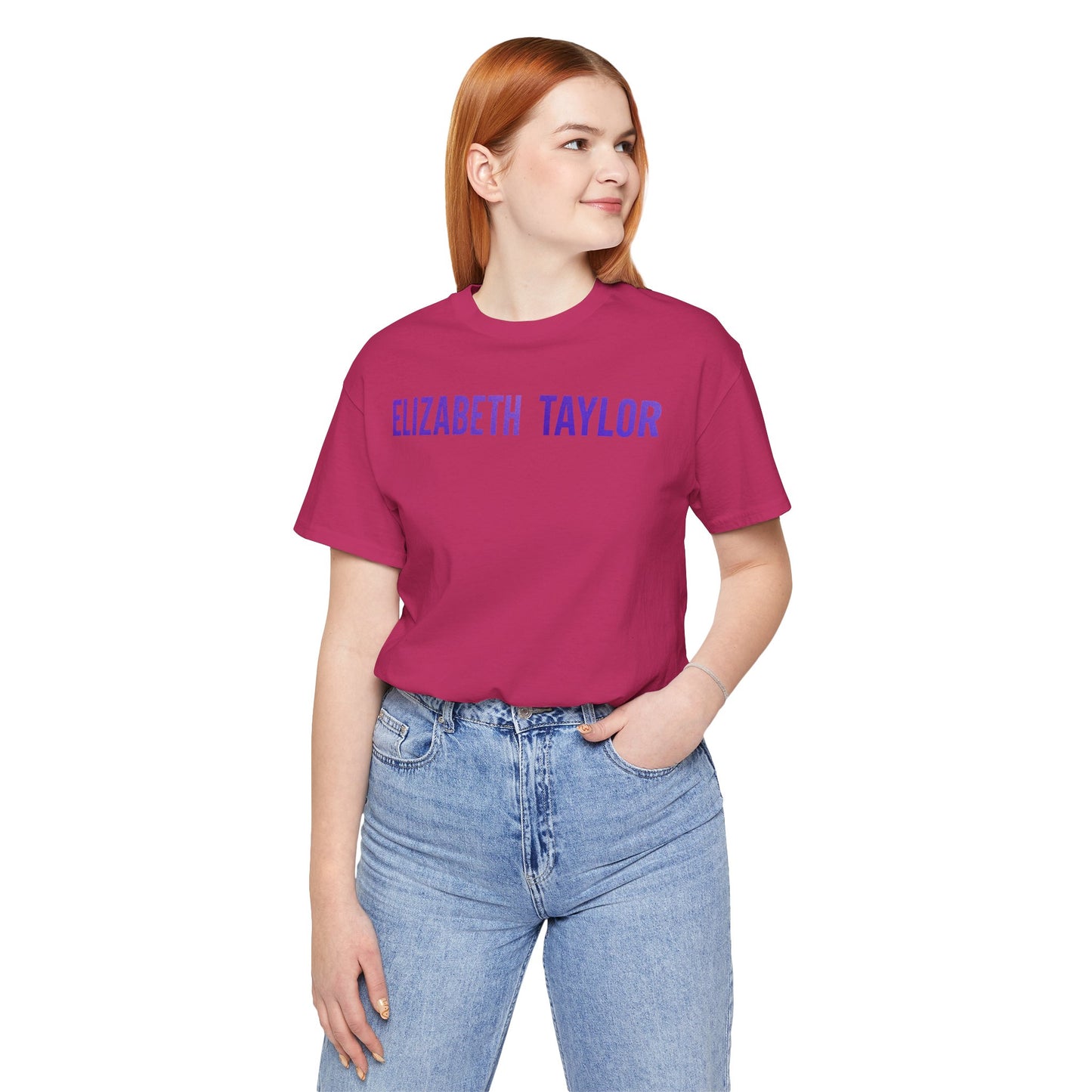 I'd Cry My Eyes Violet Front and Back Unisex Graphic Tee