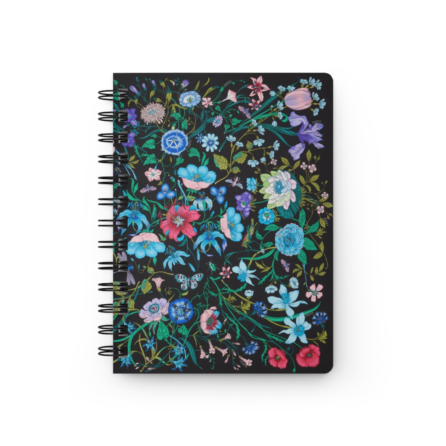 Floral Spiral Bound Journal - Perfect for Note-taking and Memos